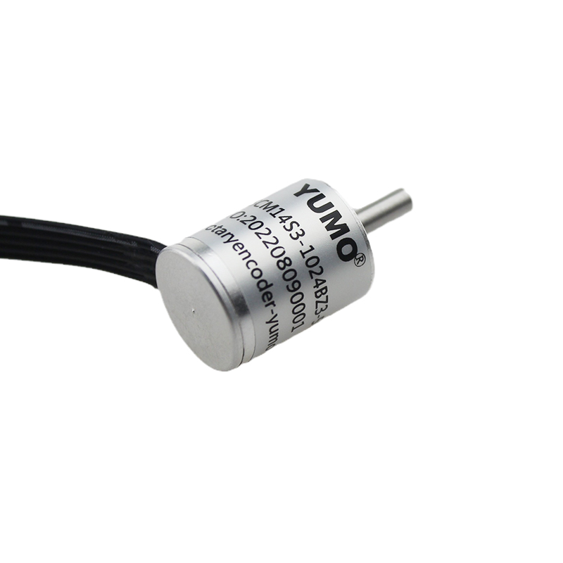 YUMO New Small Size Solid Shaft Encoder Full Function High Frequency Response Rotary Encoder